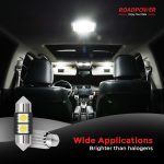 ROADPOWER (RP-ROOF10-G2) 10-Pack 31mm Festoon LED Car Interior & Roof Lights-Cool White 6000K, 15g Each - Image 3