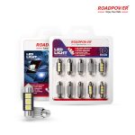 ROADPOWER (RP-ROOF10-G3) 10-Pack 36mm Festoon LED Car Interior & Roof Lights-Cool White 6000K, 15g Each - Image 2