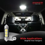 ROADPOWER (RP-ROOF10-G3) 10-Pack 36mm Festoon LED Car Interior & Roof Lights-Cool White 6000K, 15g Each - Image 3