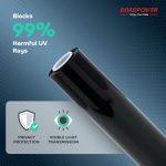 ROADPOWER (0.5Mx150M) Automotive Window Tint Film Roll Solar Heat and UV Protection - Image 2