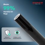 ROADPOWER (0.5Mx30M) Automotive Window Tint Film Roll Solar Heat and UV Protection - Image 2