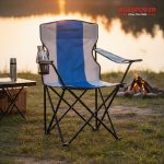 ROADPOWER (RP-CHR-24) Foldable Camping Chair Lightweight, Portable Chair with Cup Holder for Outdoor Use - Image 2