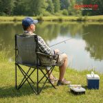 ROADPOWER (RP-CHR-24) Foldable Camping Chair Lightweight, Portable Chair with Cup Holder for Outdoor Use - Image 3