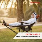 Roadpower (RP-CHR-60) Premium Camping Chair with Aluminum Armrests, Cup Holder & Side Storage - Image 2