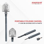ROADPOWER Survival Shovel 22-Tactical Folding Multi-Tool for Car and Outdoor Use - Image 2