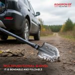 ROADPOWER Survival Shovel 22-Tactical Folding Multi-Tool for Car and Outdoor Use - Image 3