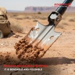 ROADPOWER Survival Shovel 22-Tactical Folding Multi-Tool for Car and Outdoor Use - Image 4