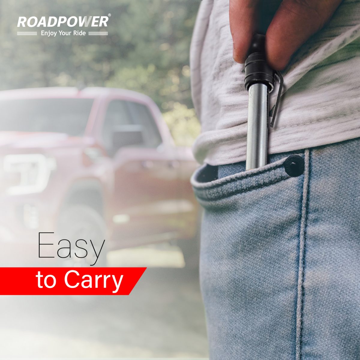 ROADPOWER (RP-GAU-PEN) Stainless Steel Tire Pressure Gauge Pen with Metal Nozzle-100 PSI - Image 5