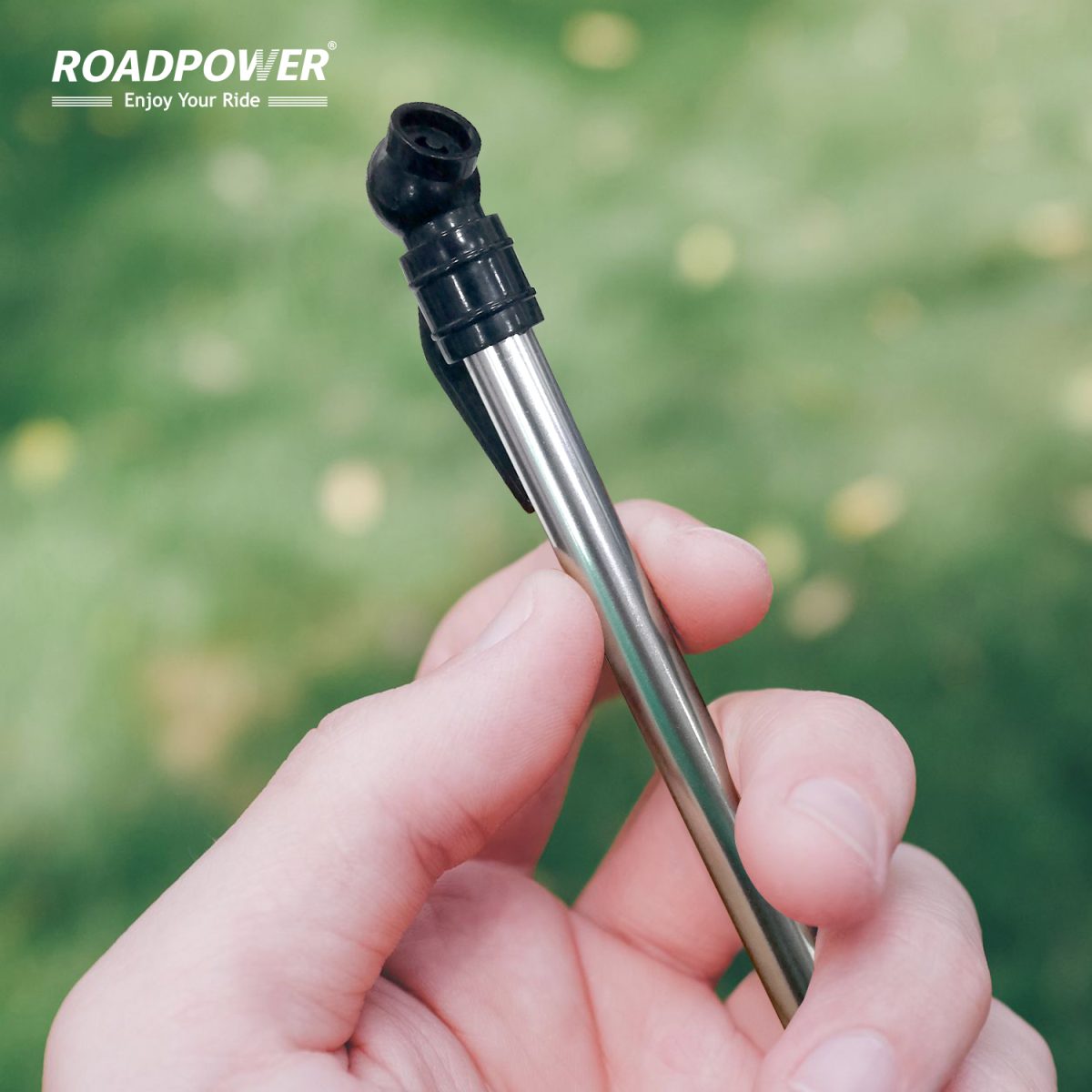 ROADPOWER (RP-GAU-PEN) Stainless Steel Tire Pressure Gauge Pen with Metal Nozzle-100 PSI - Image 3