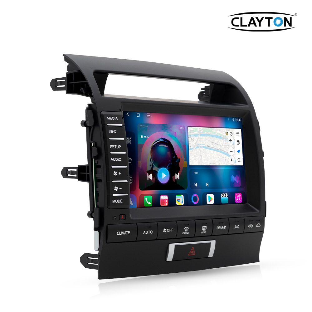 2008-2015 Toyota Land Cruiser VXR Android Head QLED Display