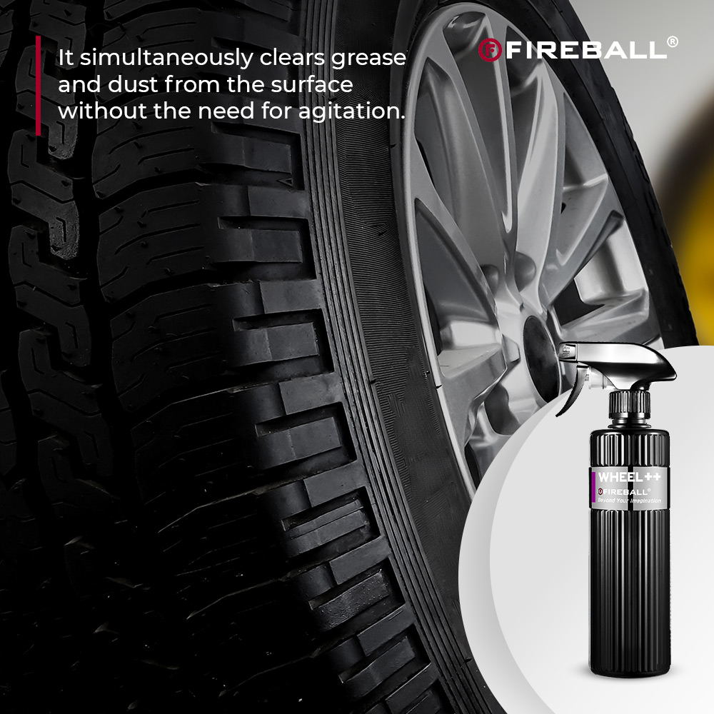 Fireball Wheel ++ Cleaner 500 ml, Advanced Wheel Cleaning Solution ...